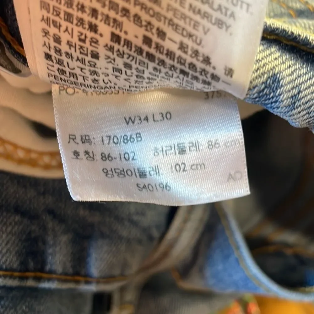 Levi’s Men 511 blue jeans